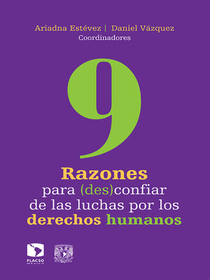 cover image of 9 razones para (des)confiar de las luchas por los derechos humanos